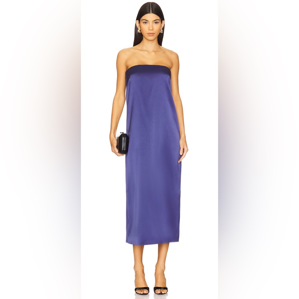 Favorite Daughter NEW Strapless Satin Dress Size Small